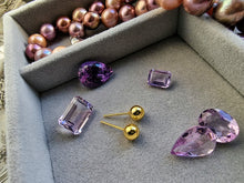 Indlæs billede til gallerivisning Flotte kugle ørestikkere Sterling sølv