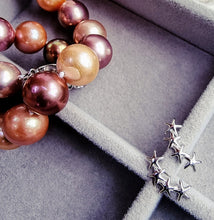 Indlæs billede til gallerivisning HOT! HOT! "kravler" Stjerne ørestikkere Sterling sølv