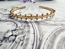 Indlæs billede til gallerivisning Mix and match armbånd. Sterling sølv, guldbelagt