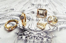 Indlæs billede til gallerivisning HOT! HOT! Earcuff med sten. Sterling sølv