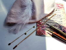 Indlæs billede til gallerivisning Lækkert minimalistisk armbånd/ankelkæde Sterling sølv/guldbelagt