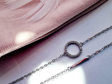 Indlæs billede til gallerivisning Dobbelt armbånd med sten Sterling sølv