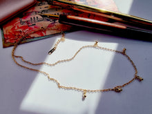 Indlæs billede til gallerivisning Mix & match choker. Sterling sølv/guldbelagt