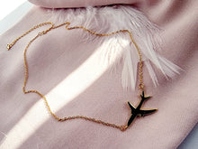 Indlæs billede til gallerivisning Minimalistisk choker. Sterling sølv/guldbelagt