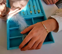 Indlæs billede til gallerivisning Minimalistisk mix & match armbånd/ankelkæde! Sterling sølv/guldbelagt