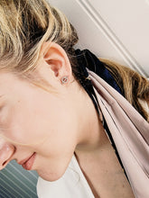 Indlæs billede til gallerivisning Mix & match! Ørestikkere m/sten Sterling sølv