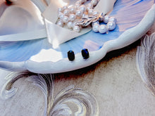 Indlæs billede til gallerivisning 10 karat guld ovale safirer