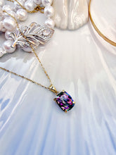 Indlæs billede til gallerivisning 10 karat guld vedhæng mystisk topas