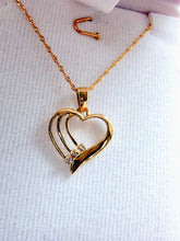 Indlæs billede til gallerivisning Diamant vedhæng 18 karat guld