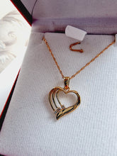 Indlæs billede til gallerivisning Diamant vedhæng 18 karat guld