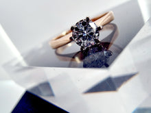 Indlæs billede til gallerivisning Diamantring 0.43 carat 18 karat guld