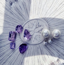 Indlæs billede til gallerivisning "Front to front" Trendy perle ørestikker! Sterling sølv