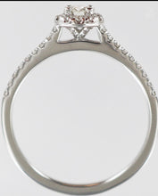Indlæs billede til gallerivisning 18 karat diamant ring. GIA certifikat
